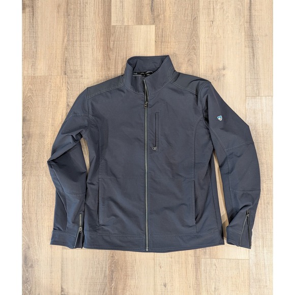 Kuhl Jackets & Blazers - Kuhl Klash Jacket Womens L Gray Stretch Hiking Outdoor Full Zip Technical 18F
